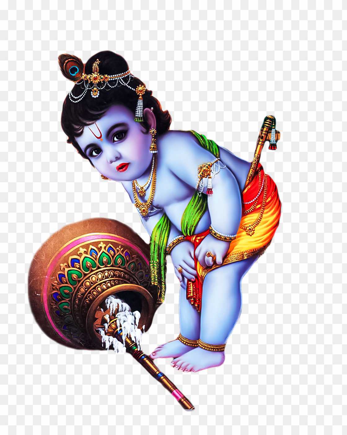 Krishna ji HD PNG download